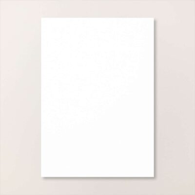 Basic White Cardstock A4
