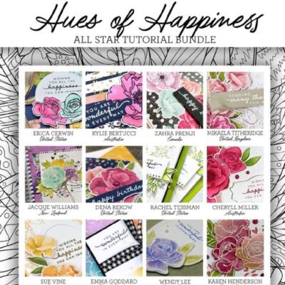 Hues of Happiness 12 Tutorial Collection