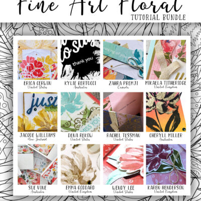 Fine Art Floral 12 Video Tutorial Collection