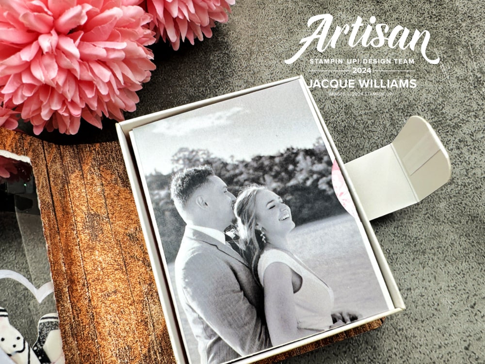 Book Treat Box Pull Out Accordion Album - Image 2