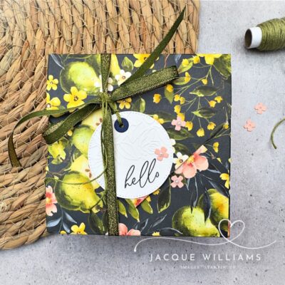 Envelope Box for 4x4 Card Gift Set