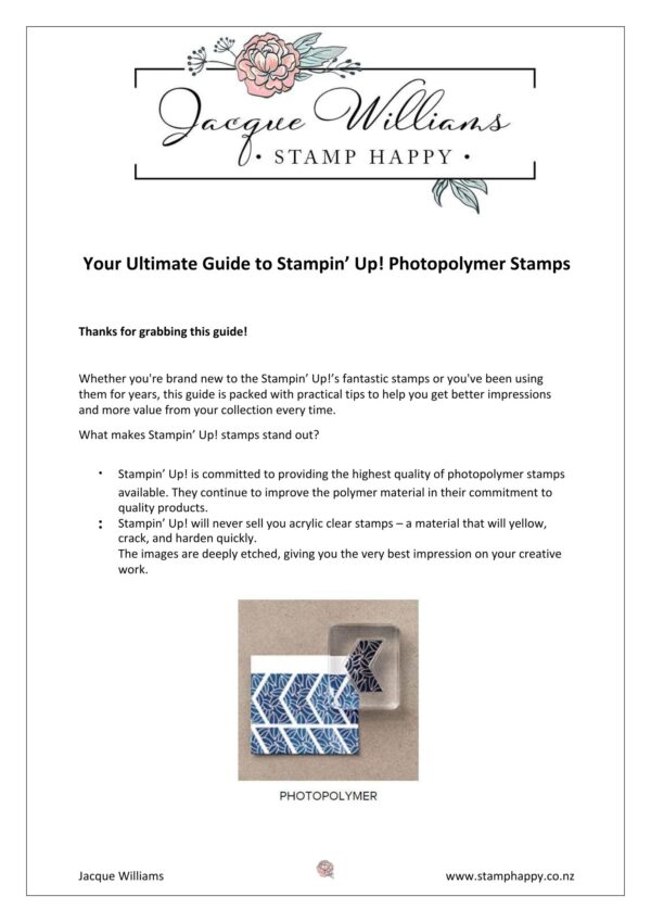 Your Ultimate Guide to Photopolymer Stamps