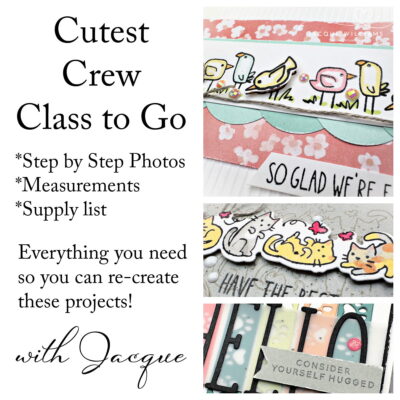 Cutest Crew Class to Go