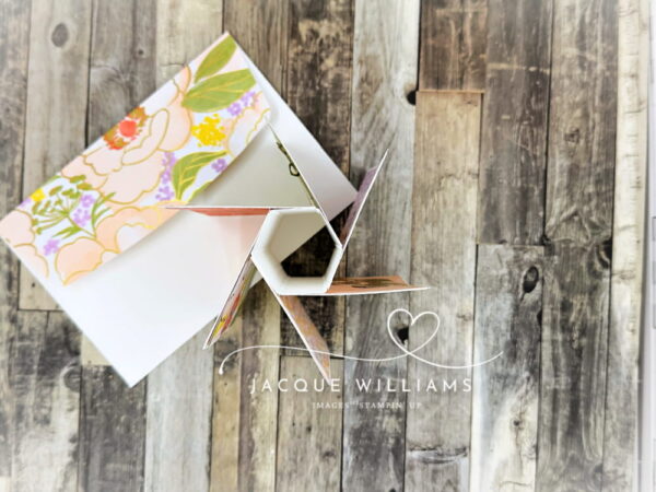 Free Pinwheel Tower Fun Fold Card Basic Measurements PDF – Stamp Happy ...