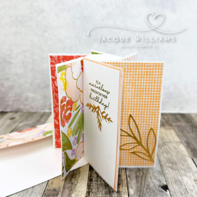 Pinwheel Tower Basic Measurements Fun Fold PDF