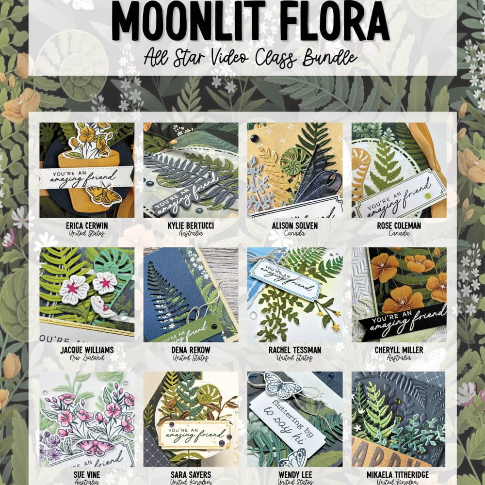 Moonlit Flora 12 Project Video Class