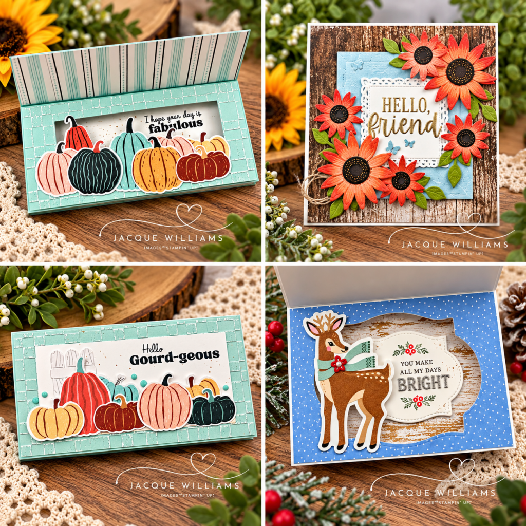 Shadow Box Fun Fold – Complete Tutorial with 3 Card Sizes