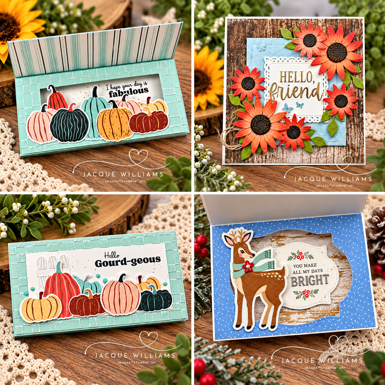 Shadow Box Fun Fold – Complete Tutorial with 3 Card Sizes