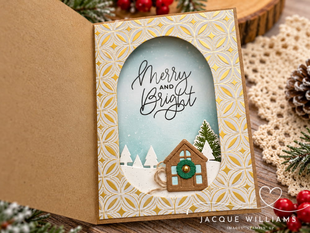 Free Shadow Box Fun Fold Card Template – Standard Size